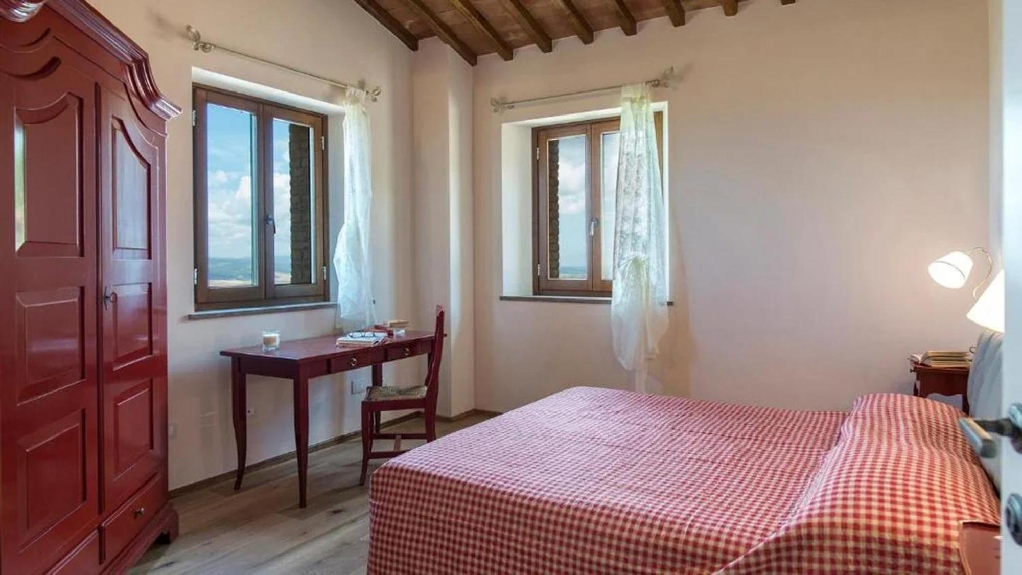 Ferienwohnung Casale Con Vista Colline Volterra Exterior foto