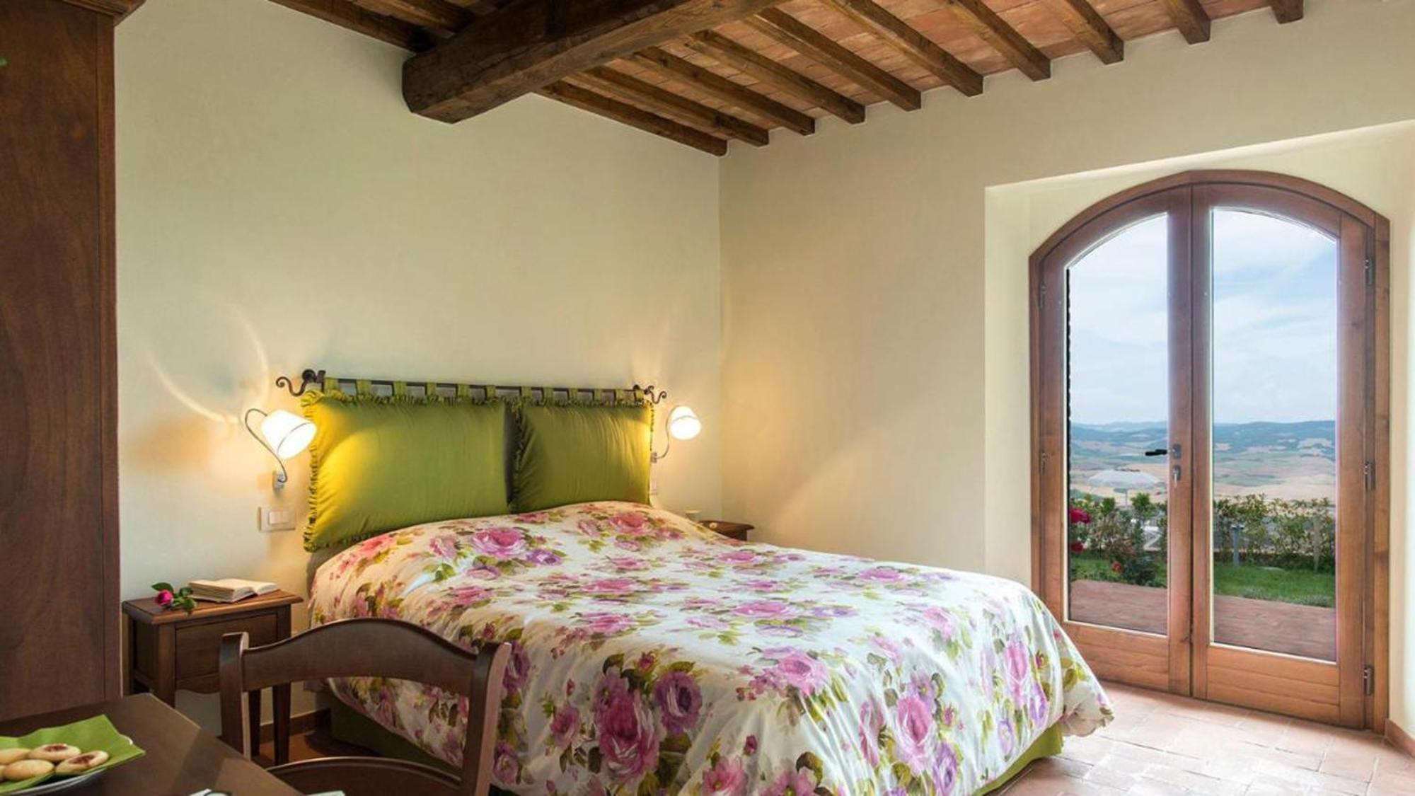 Ferienwohnung Casale Con Vista Colline Volterra Exterior foto