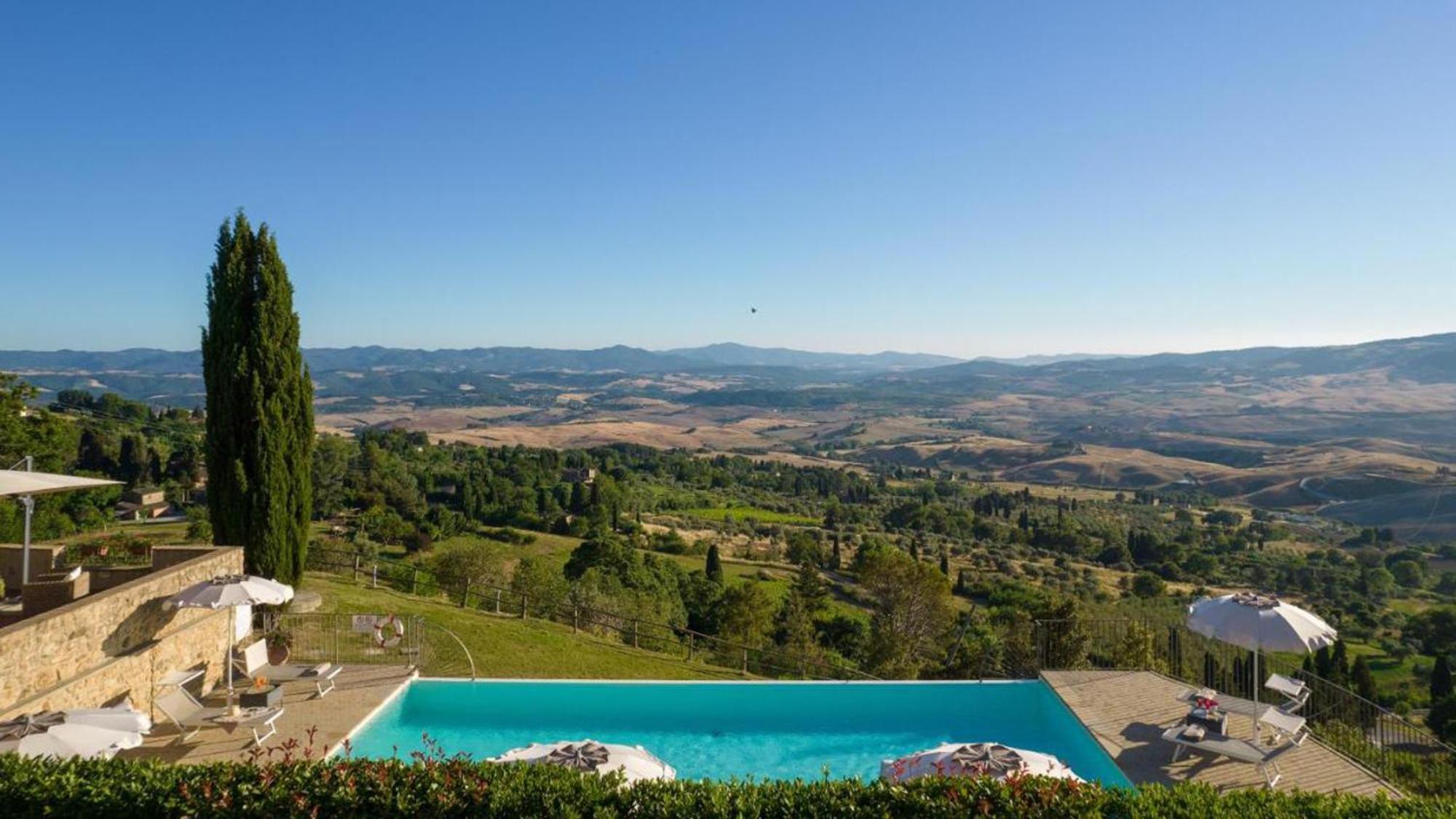 Ferienwohnung Casale Con Vista Colline Volterra Exterior foto