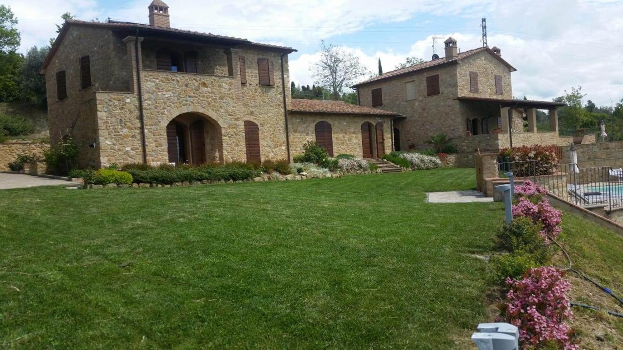 Ferienwohnung Casale Con Vista Colline Volterra Exterior foto