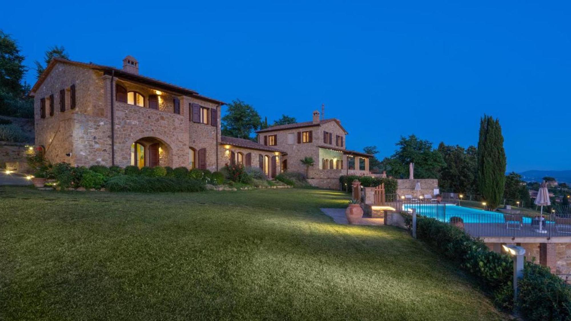 Ferienwohnung Casale Con Vista Colline Volterra Exterior foto